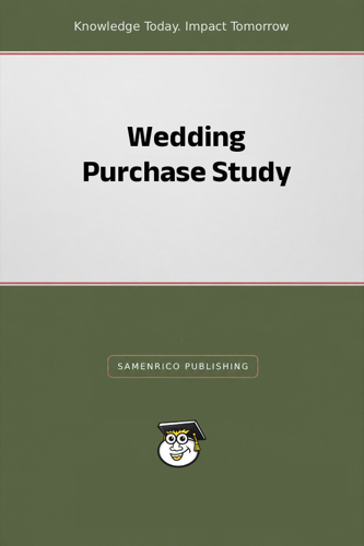 Wedding Purchase Study