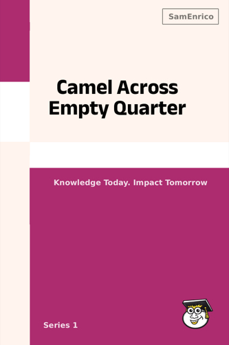 Camel Across Empty Quarter
