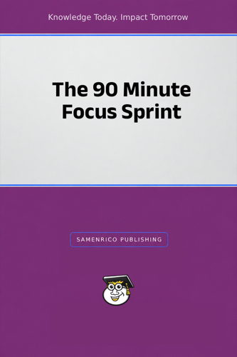 The 90 Minute Focus Sprint