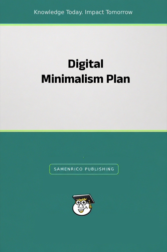 Digital Minimalism Plan