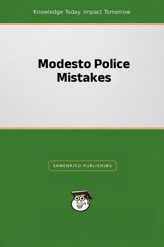 Modesto Police Mistakes