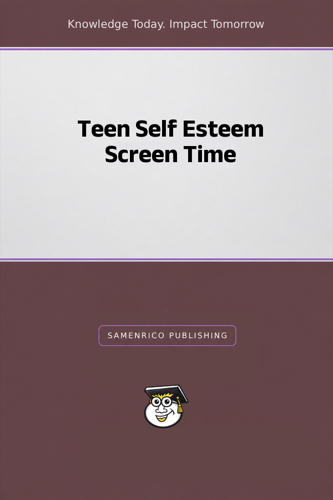 Teen Self Esteem Screen Time