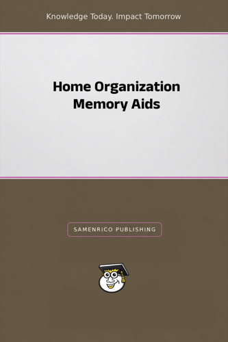 Home Organization Memory Aids