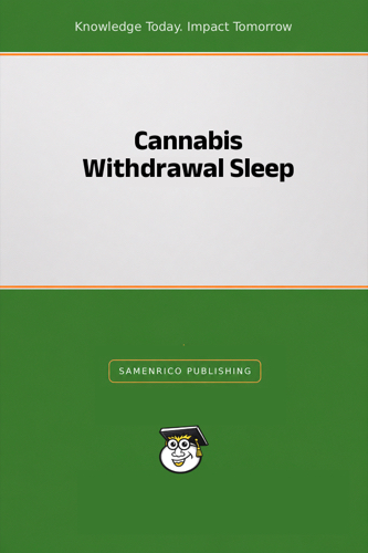 Cannabis Withdrawal Sleep