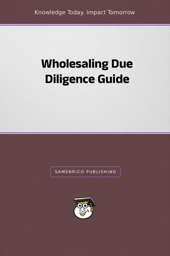 Wholesaling Due Diligence Guide