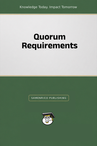 Quorum Requirements