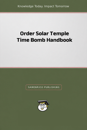 Order Solar Temple Time Bomb Handbook