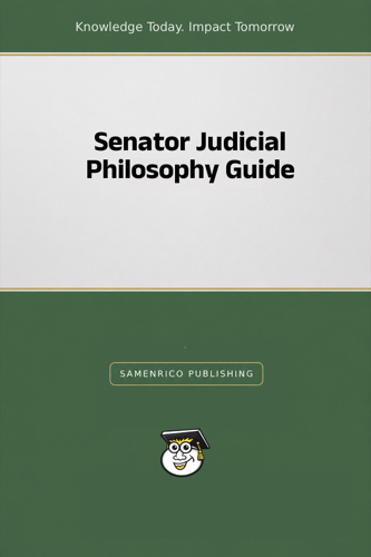 Senator Judicial Philosophy Guide