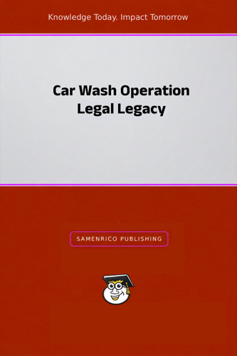 Car Wash Operation Legal Legacy