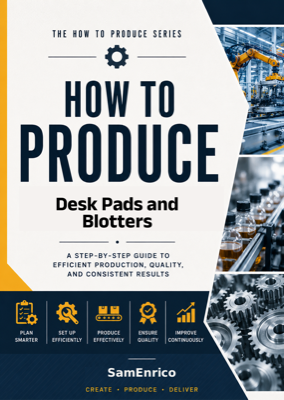 How to Produce Desk Pads and Blotters