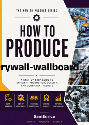 How to Produce Drywall-wallboard