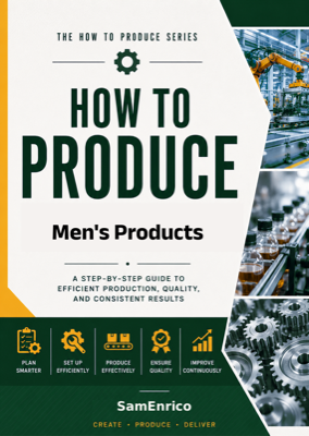 How to Produce Men's Products