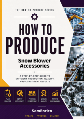 How to Produce Snow Blower Accessories