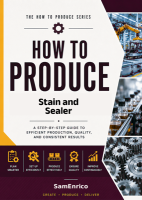 How to Produce Stain and Sealer