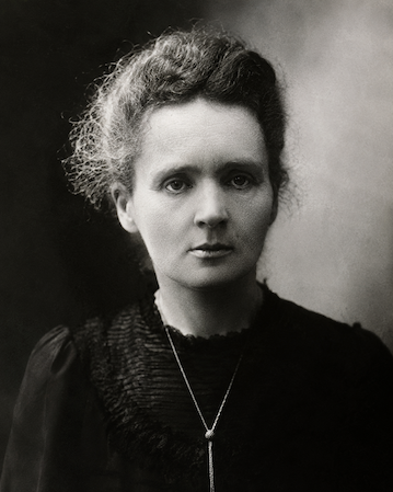 Portrait of Marie Curie
