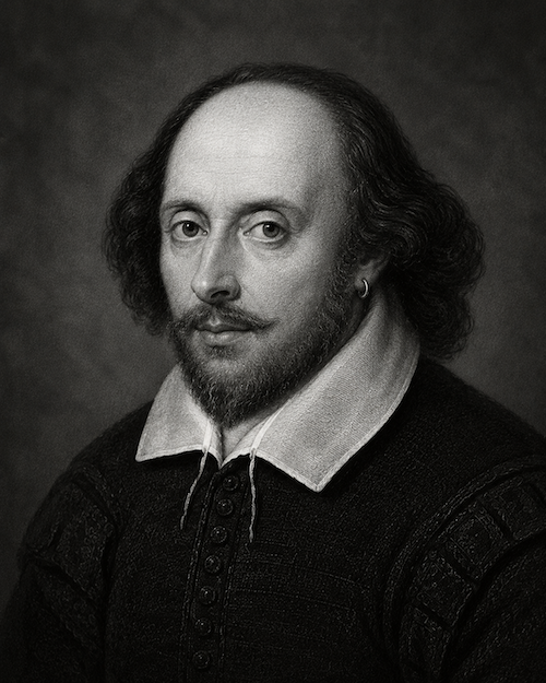 Portrait of William Shakespeare